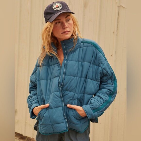 EUC Free People Pippa Packable Puffer Jacket size S - Picture 2 of 2